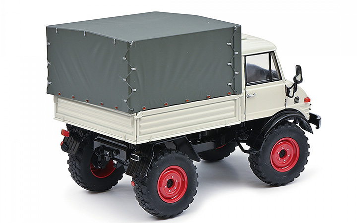 Schuco/VR- 450044600 Unimog 406 closed cab grey 1:18