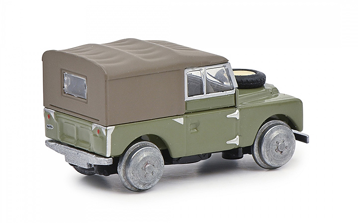 Schuco/VR- 452663600 Land Rover 88 (MHI) green 1:87