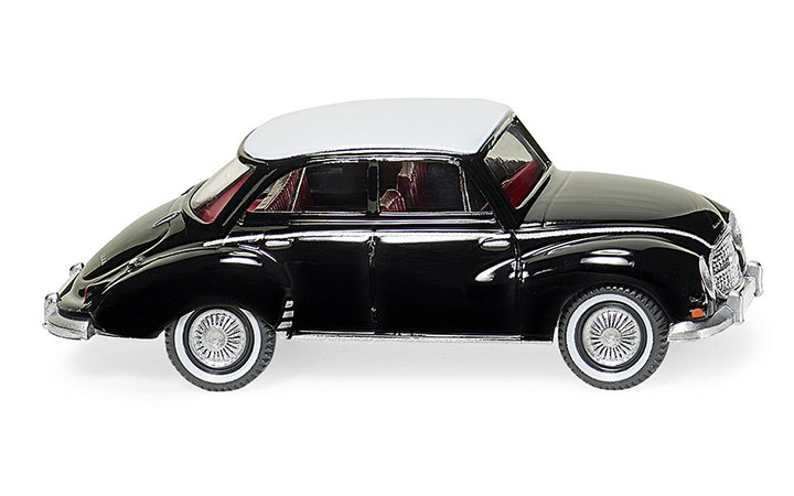 Wiking/B-LO 012002 DKW Limousine - schwarz mit weisem Dach