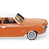 Wiking/B-LO 020001 Ford 17M - orange mit weisem Dach