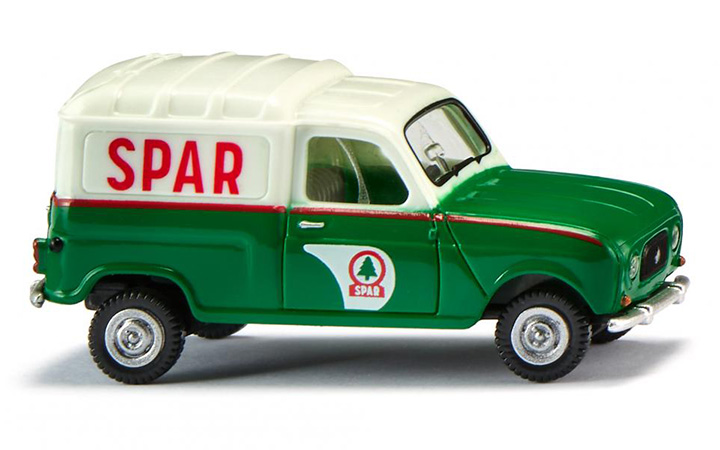 Wiking/B-LO 022504 Renault R4 Kastenwagen Spar