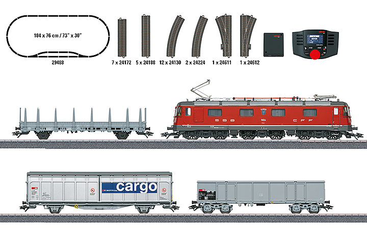 maerklin/N 29488 HOfW^X^-^-Zbg XCX@SBB Re620