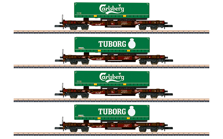 maerklin/N 82290 g--ݎ2Zbg TypKLV AAE Cargo ZQ-W