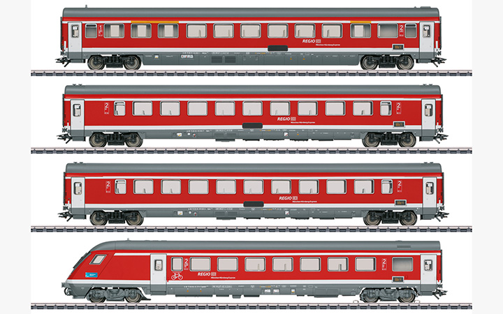 maerklin/メルクリン 42988 客車4両セット DBAG Munich-Nurnberg Express