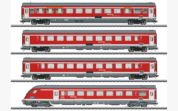 maerklin/N 42988 q4Zbg DBAG Munich-Nurnberg Express