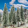 FALLER/ファ-ラ- 181580 雪景色のモミの木18本セット