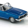 018649 1/87 O-X 1700GT cabriolet blue metalic