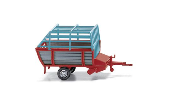 038101 1/87 Hay wagon red/grey