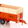 038702 1/87 KAWECO Agricultural dump trailer orange/pale ivory