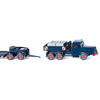 085136 1/87 Scheuerle flatbed low loader 4 axles Krupp Titan