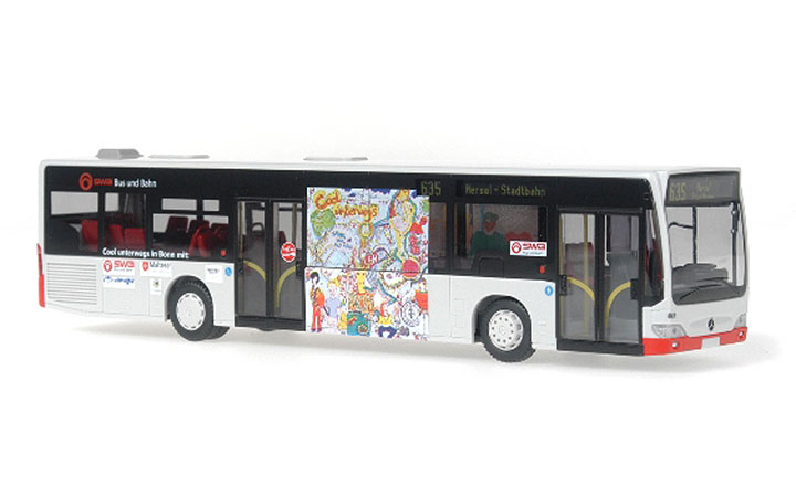 Rietze 73489 rebus Rostock Mercedes Benz Citaro 15