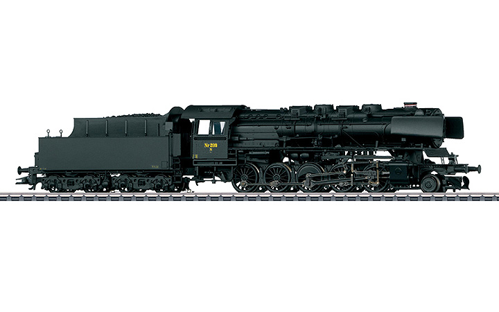 maerklin/メルクリン 37818 蒸気機関車 DSB Litra N ： 木の