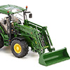 077344 1/32 John Deere 6125R with front loader